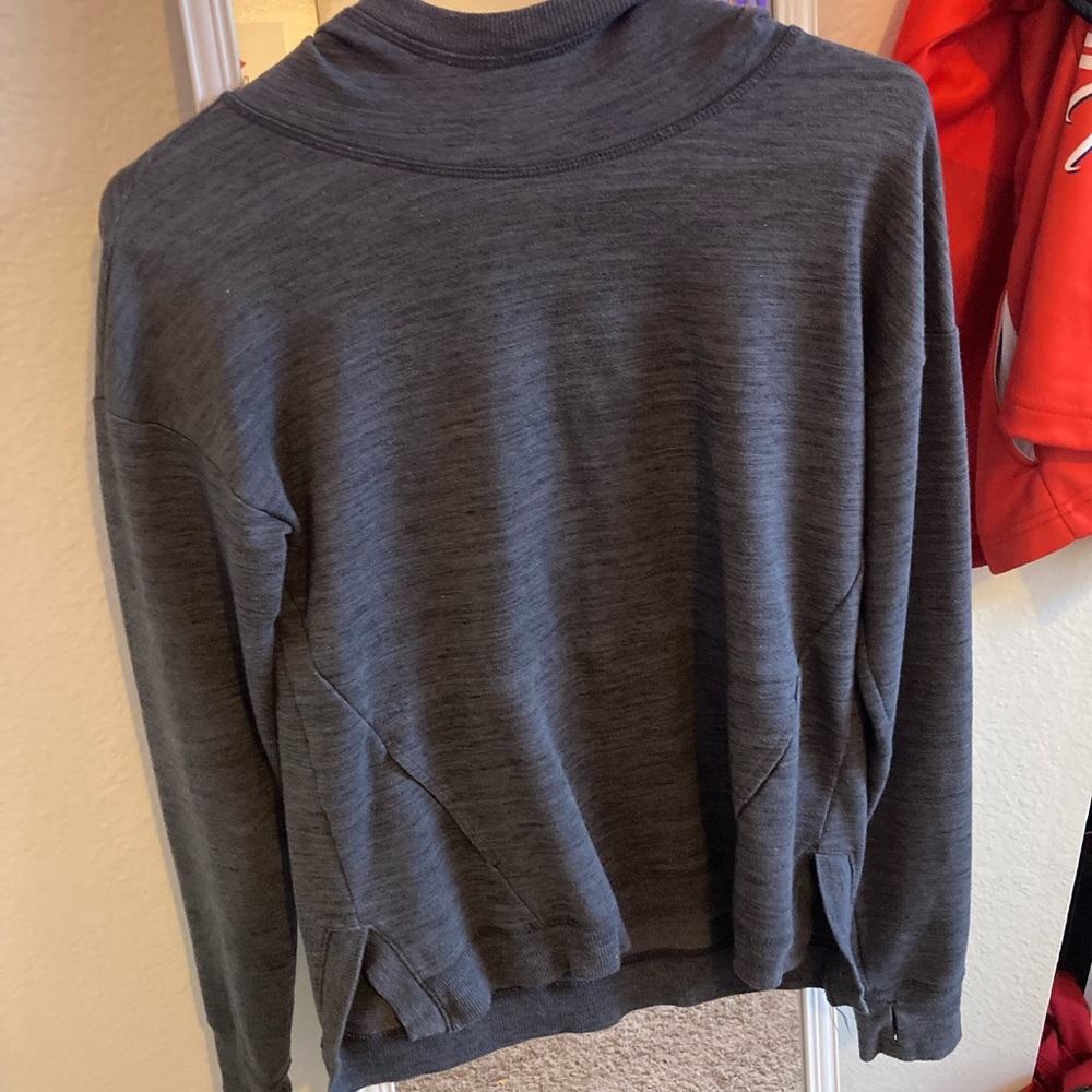 Gray sweater